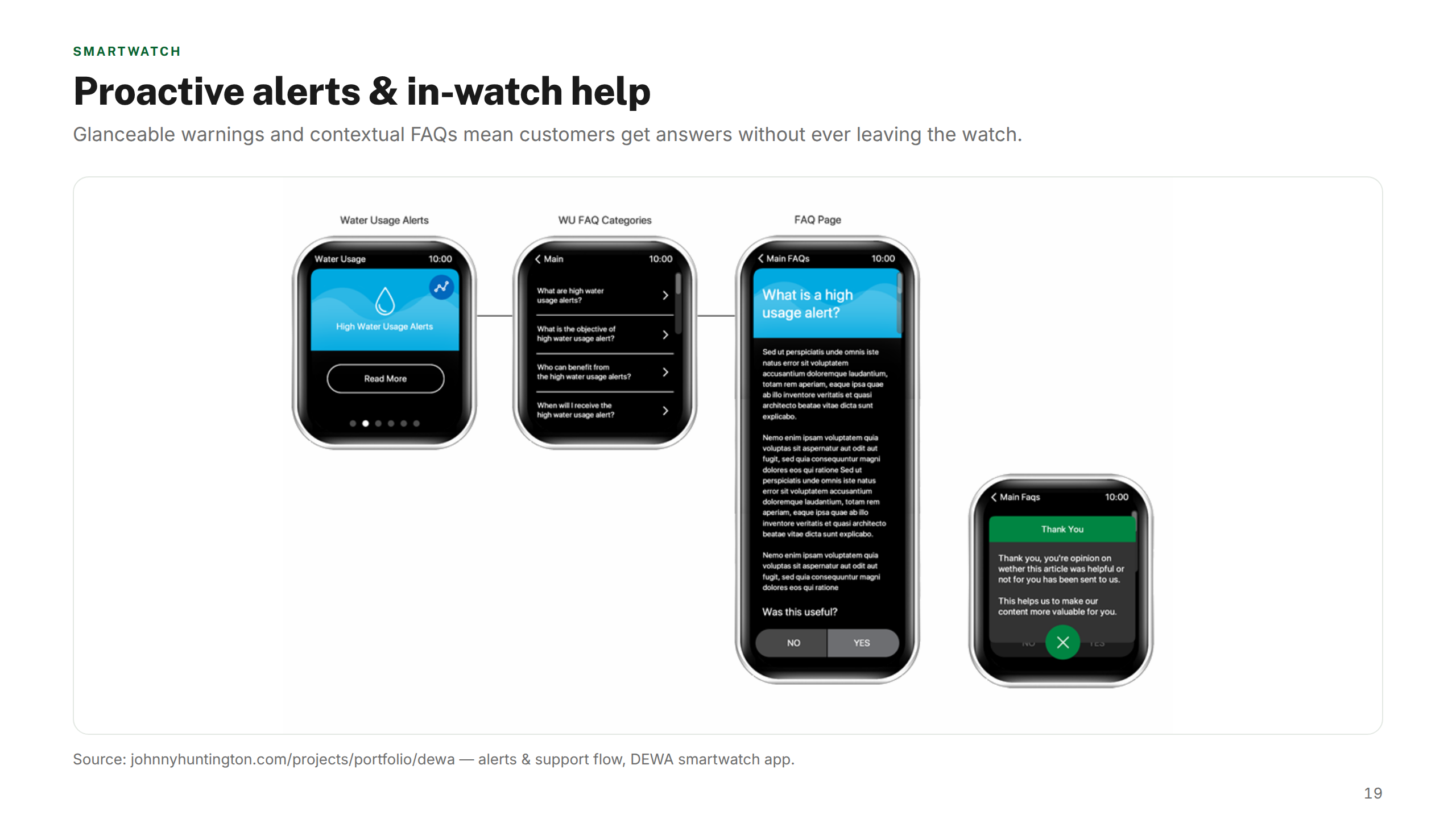 Proactive Alerts & Help
