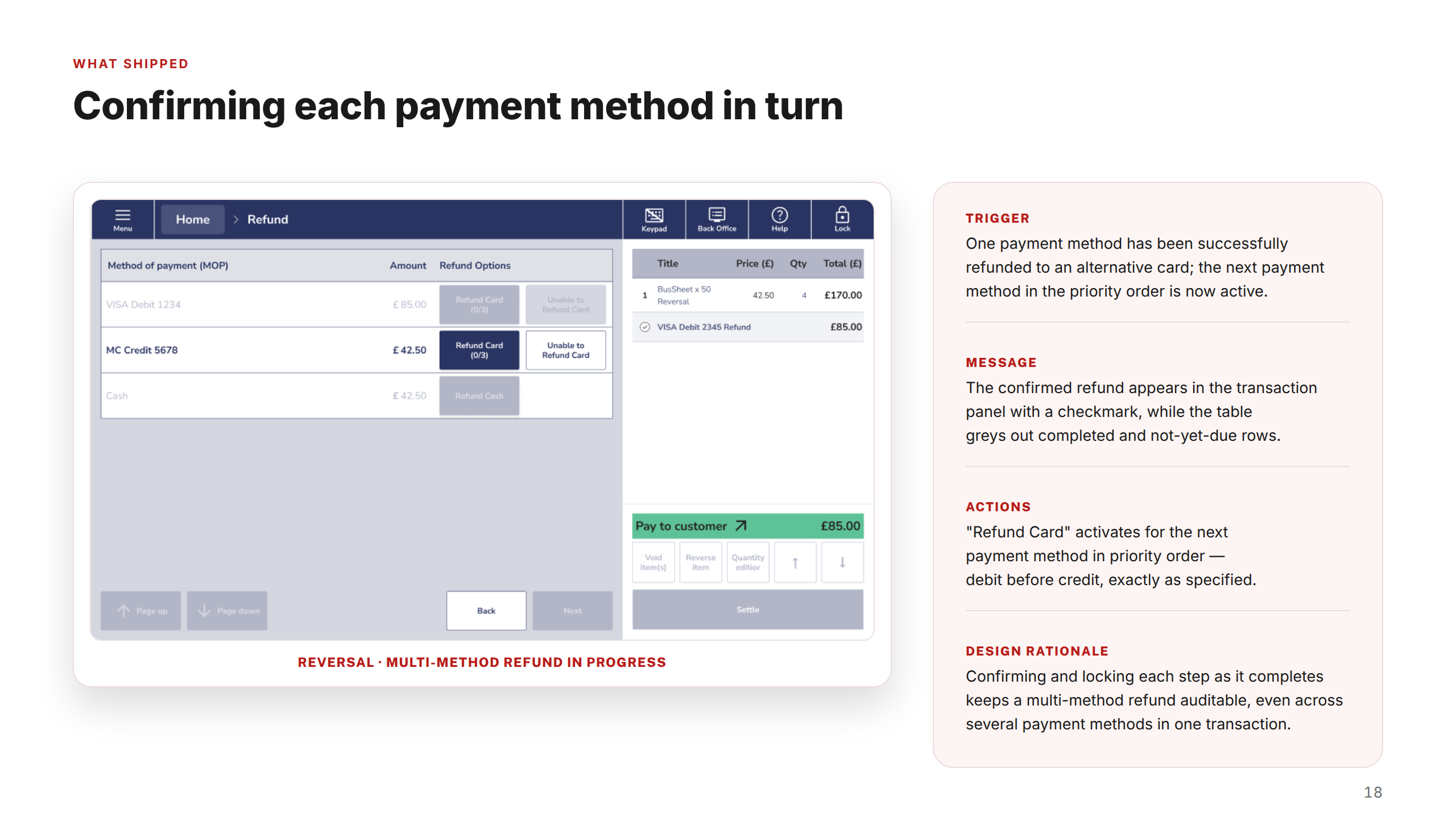 Screen — Progress & Success