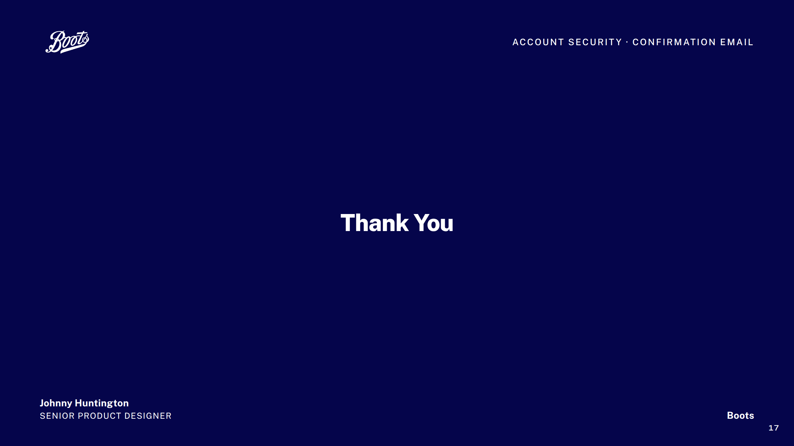 Thank You