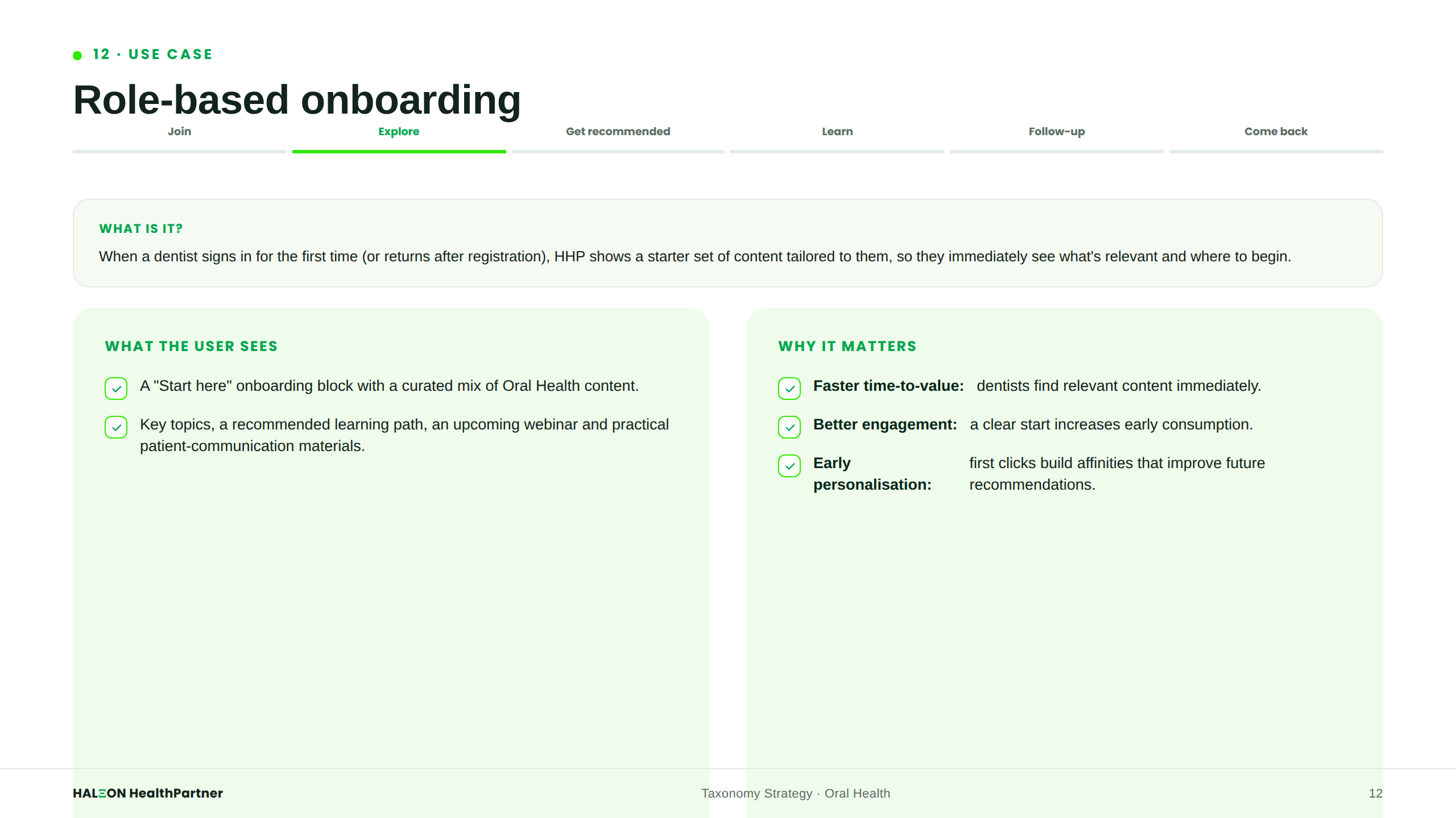 Role-Based Onboarding