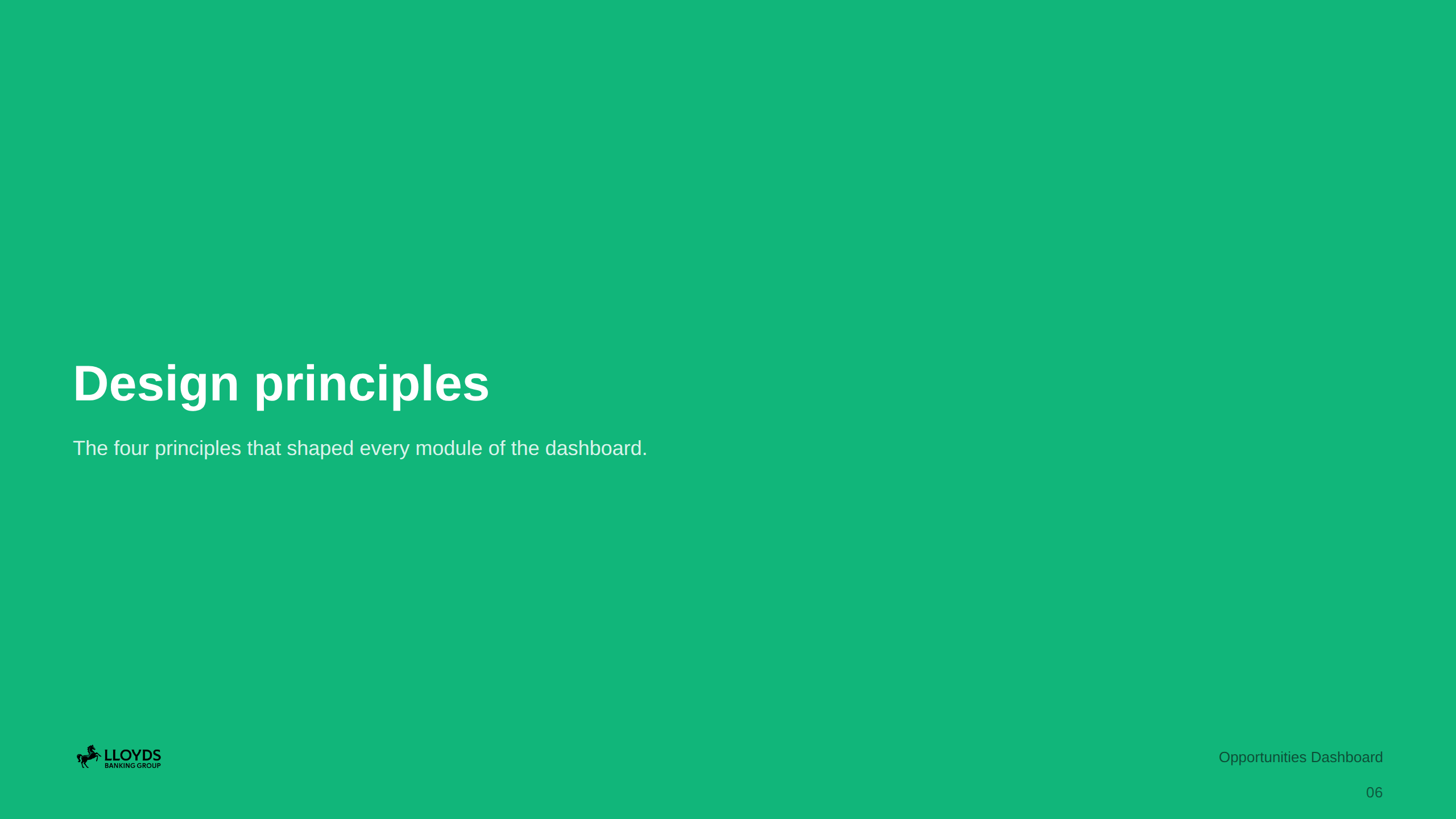 Design Principles